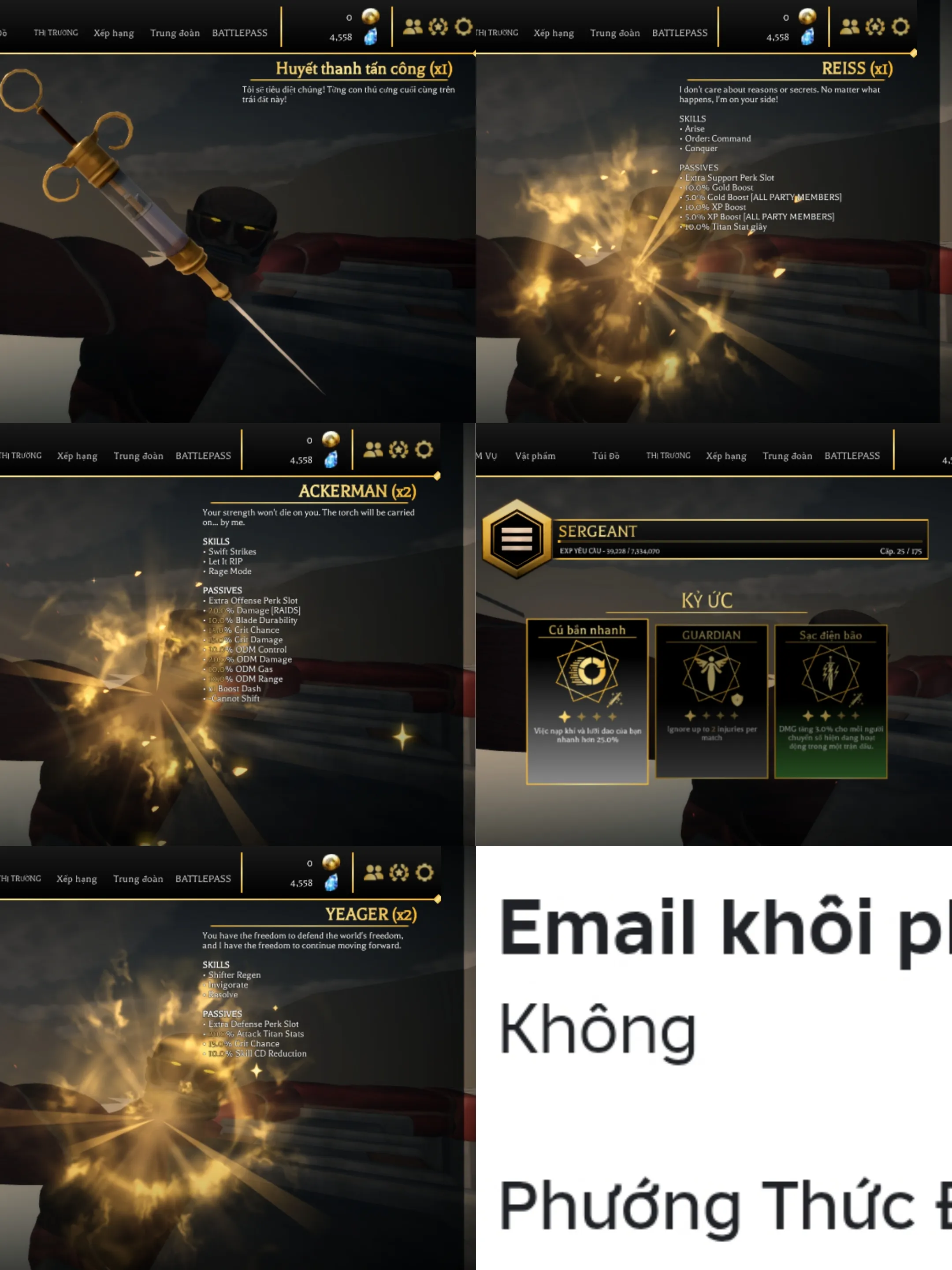acc pre 3 xịn